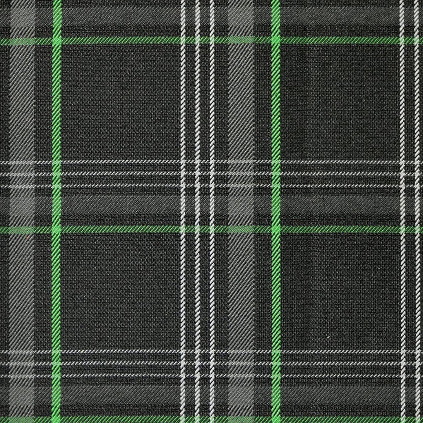 Tartan Fabric GTI Style 5mm Scrim Foam Backed Vehicle Seatr Upholstry (1.5m Wide) - 4-Way Stretch