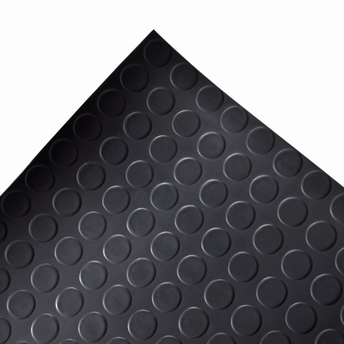 Rubber Flooring Anti-Slip Thick Shock Absorbing Matting Roll 1.5m Wide Roll (3mm Thick) - 4-Way Stretch