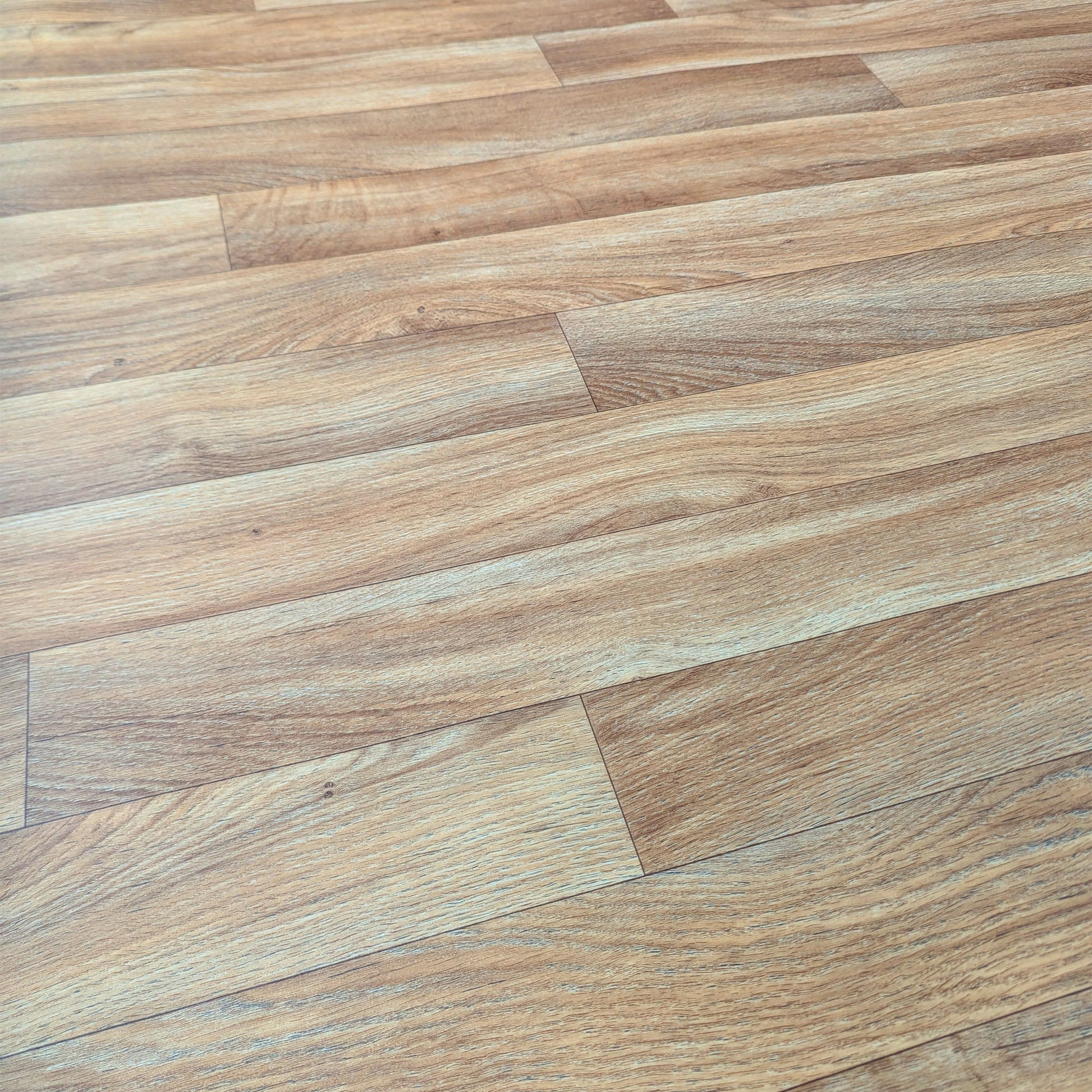 Vinyl Flooring Roll Wood Effect High Quaility Textured R10 Anti Slip Coating 4 WAY - 4-Way Stretch