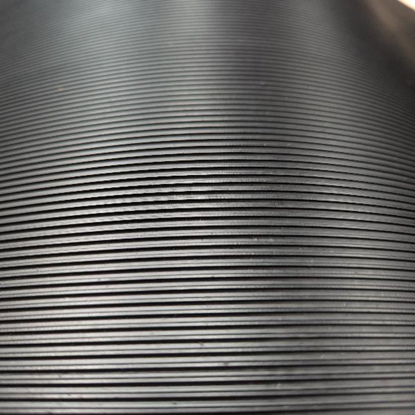 Rubber Flooring Anti Slip Matting Roll - 1.2m Wide Ribbed - 4-Way Stretch